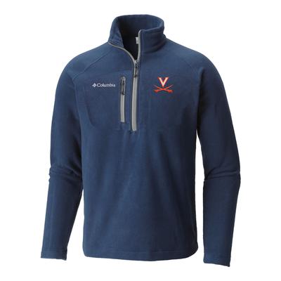 Virginia Columbia Men's Fast Trek III 1/2 Zip Pullover