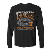  Tennessee Arch Over Stadium Comfort Colors Long Sleeve Tee