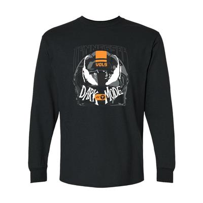 Tennessee Dark Mode Helmet Long Sleeve Tee