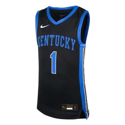 Kentucky Nike YOUTH Basketball #1 Jersey