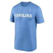  Unc Jordan Brand Legend Wordmark Tee