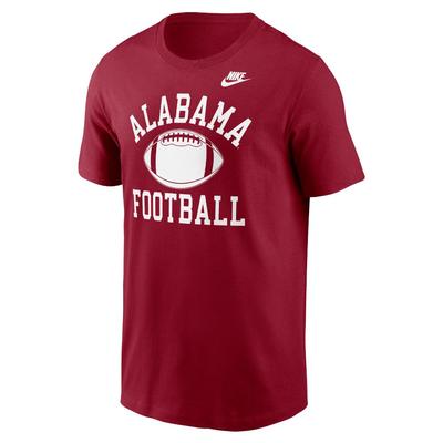 Alabama Nike Cotton Football Logo Tee