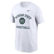  Michigan State Nike Cotton Basketball Icon Tee