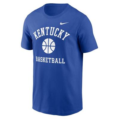 Kentucky Nike Cotton Basketball Icon Tee ROYAL