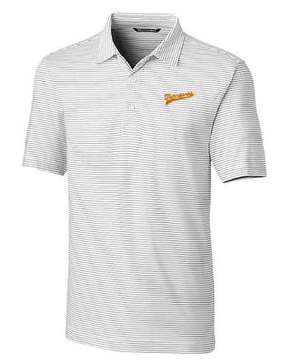 Tennessee Script Cutter & Buck Forge Pencil Stripe Polo