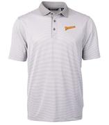  Tennessee Script Cutter & Buck Virtue Eco Micro Stripe Polo