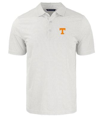 Tennessee Cutter & Buck Big & Tall Pike Symmetry Print Polo