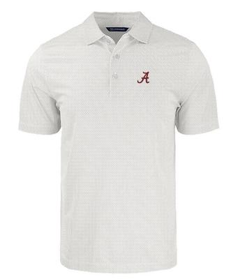 Alabama Cutter & Buck Big & Tall Pike Symmetry Print Polo