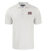  Mississippi State Cutter & Buck Big & Tall Pike Symmetry Print Polo