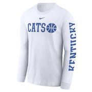  Kentucky Nike Cotton Basketball Icon Long Sleeve Tee