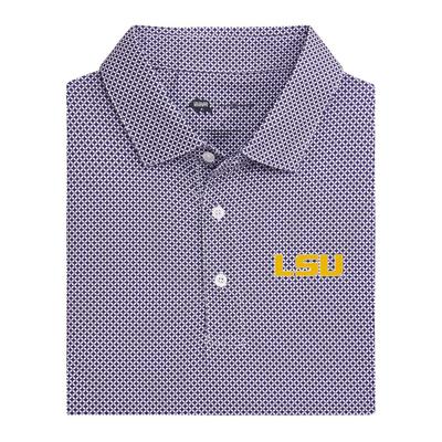 LSU Onward Reserve Scope Printed Performance Polo