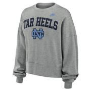  Unc Nike Women's Retro Fleece Crew