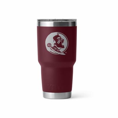 Florida State 30 oz Burgundy Yeti Rambler