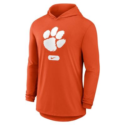 Clemson Nike Primary Logo Lightweight Hoodie