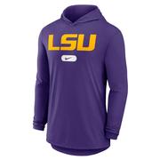  Lsu Nike Primary Logo Lightweight Hoodie