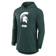  Michigan State Nike Primary Logo Lightweight Hoodie