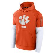  Clemson Nike Primary Logo Fitness Hoodie