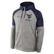  West Virginia Nike Full Zip Fitness Hoodie