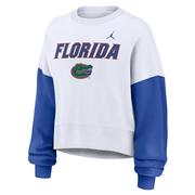  Florida Jordan Brand Women's Colorblock Fleece Crew