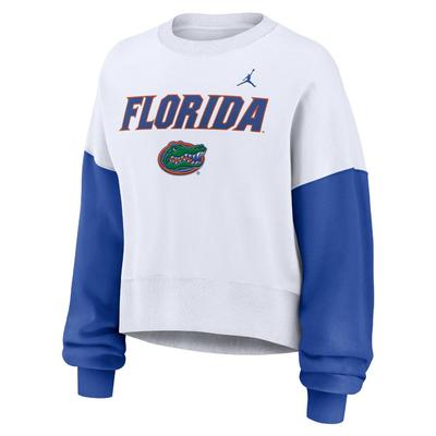 Florida Jordan Brand Women's Colorblock Fleece Crew