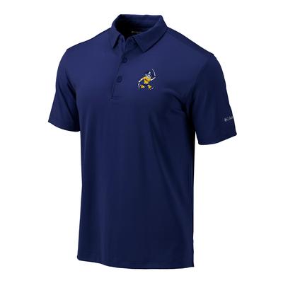 ETSU Columbia Golf Vault Omni-Wick Drive Polo COLL_NAVY