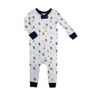  Ishtex Infant Tiger Zip Playsuit