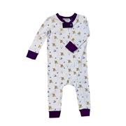  Ishtex Infant Tiger Zip Playsuit