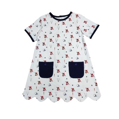 Ishtex Toddler Tiger A-Line Dress