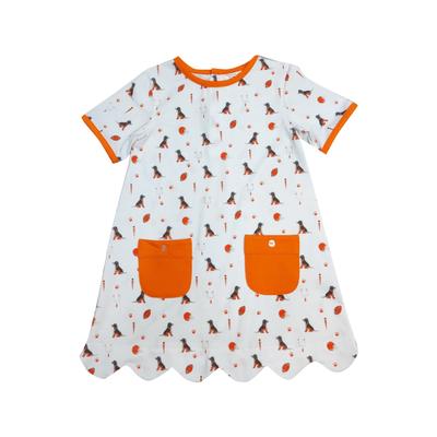 Ishtex Toddler Hound Dog A-Line Dress