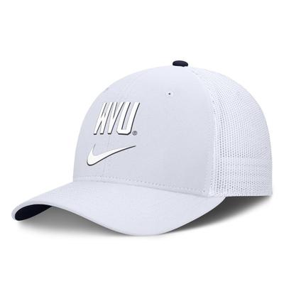 West Virginia Nike Rise Structured Snapback Cap