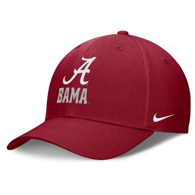 Alabama Nike Club Unstructured Tri-Glide Cap