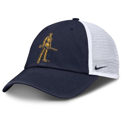 West Virginia Nike Club Unstructured Mesh Trucker Cap