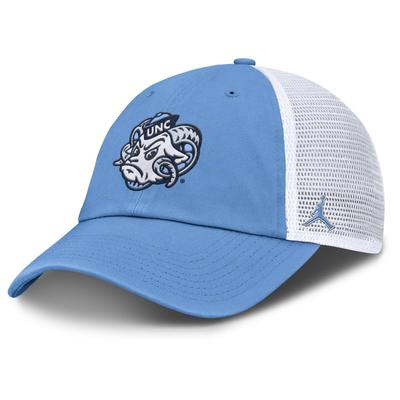 UNC Jordan Brand Club Unstructured Mesh Trucker Cap