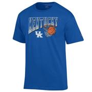  Kentucky Champion Wordmark Basketball Net Logo Tee