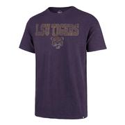  Lsu Tigers 47 Brand Iron Block Scrum Tee