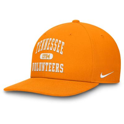 Tennessee Nike Dri-Fit Pro Structured Square Bill Cap