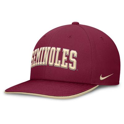 Florida State Nike Dri-Fit Pro Structured Square Bill Cap