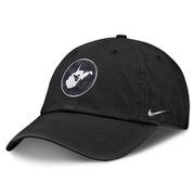  West Virginia Nike Built On Bravery Club Unstructured Tri- Glide Cap