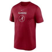  Alabama Nike Courtside Dri- Fit Practice Tee