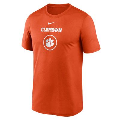 Clemson Nike Courtside Dri-Fit Practice Tee ORANGE