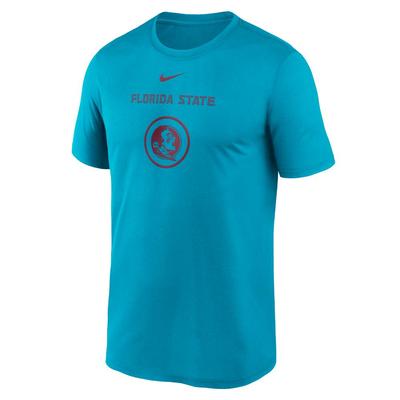 Florida State Nike Courtside Dri-Fit Practice Tee TURQUOISE