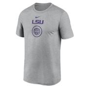  Lsu Nike Courtside Dri- Fit Practice Tee