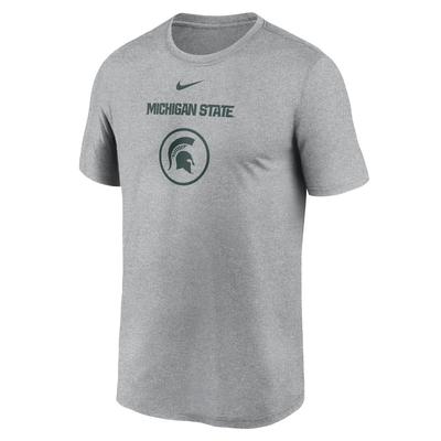 Michigan State Nike Courtside Dri-Fit Practice Tee GREY