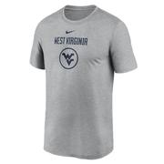  West Virginia Nike Courtside Dri- Fit Practice Tee