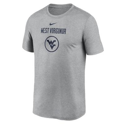 West Virginia Nike Courtside Dri-Fit Practice Tee