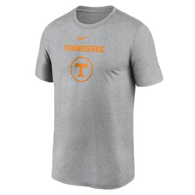 Tennessee Nike Courtside Dri-Fit Practice Tee GREY