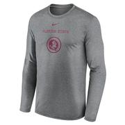  Florida State Nike Courtside Dri- Fit Practice Long Sleeve Tee