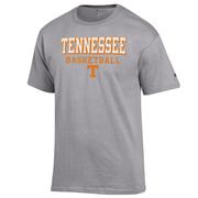  Tennessee Champion Wordmark Basketball Logo Tee