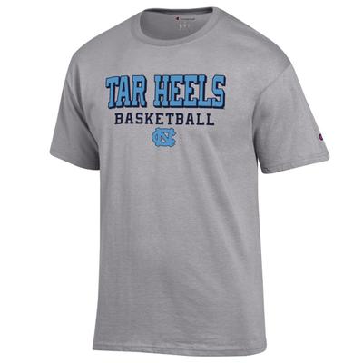 UNC Champion Wordmark Basketball Logo Tee