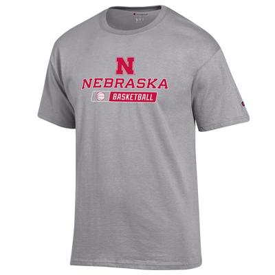 Nebraska Champion Basic Basketball Tee